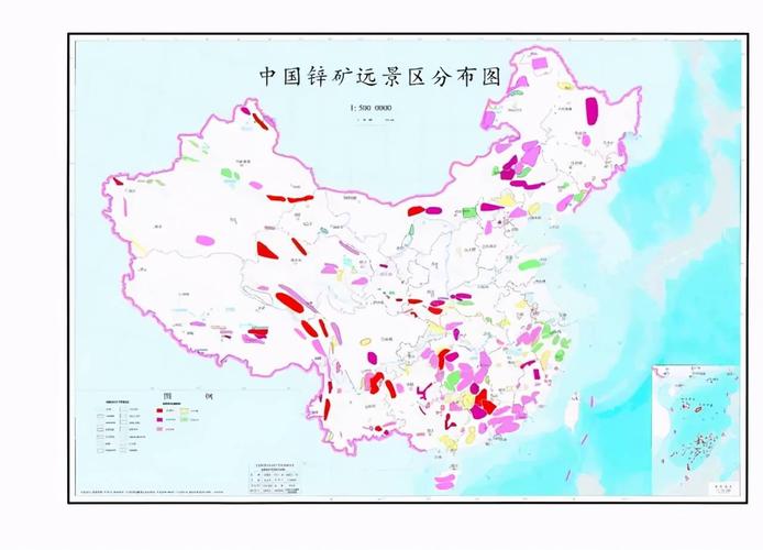 中国矿产分布图(中国矿产资源分布图合集)