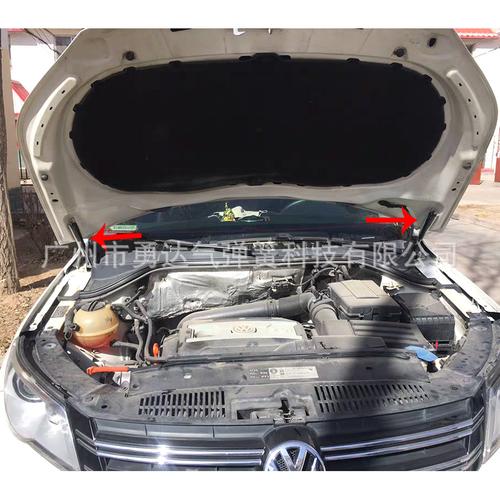 适用于大众途观20102017mk1的汽车引擎盖支撑杆老款途观液压杆