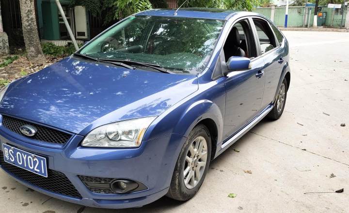 东莞二手福克斯 2007 款 两厢 1.8l 自动时尚型 蓝色