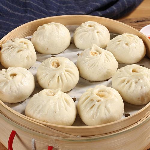 纯手工嵊州老面小笼包速冻营养早餐面点美食特产半成品小吃余外婆