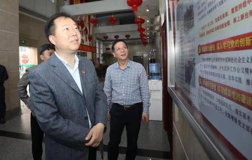 长汀县副县长詹可聪调研烟草工作