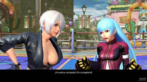 《拳皇14》最新高清截图 西班牙场景很美,妹子更美!