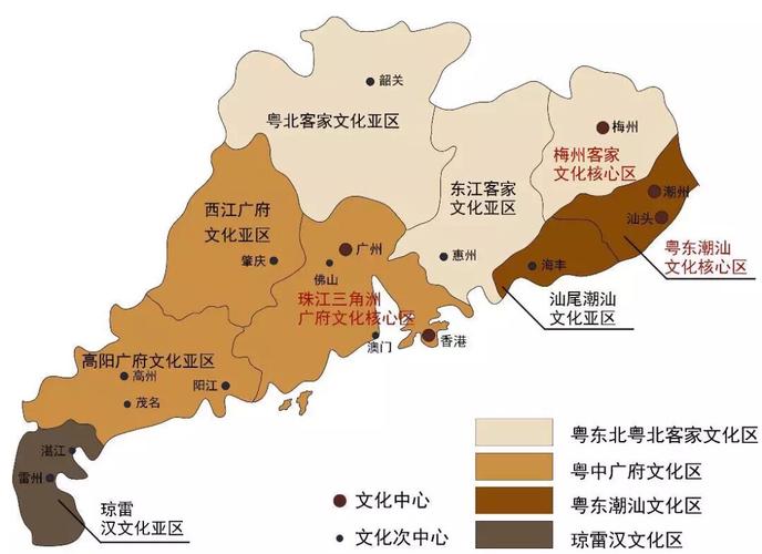 广东民系分布图