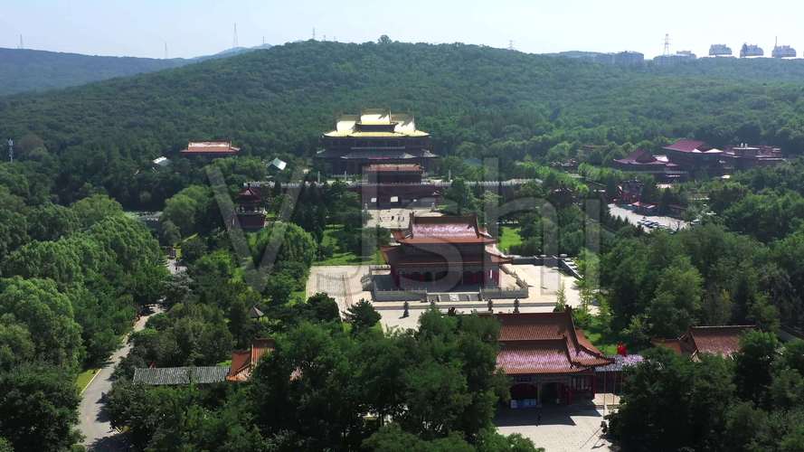 【4k】玉佛山景区玉佛寺
