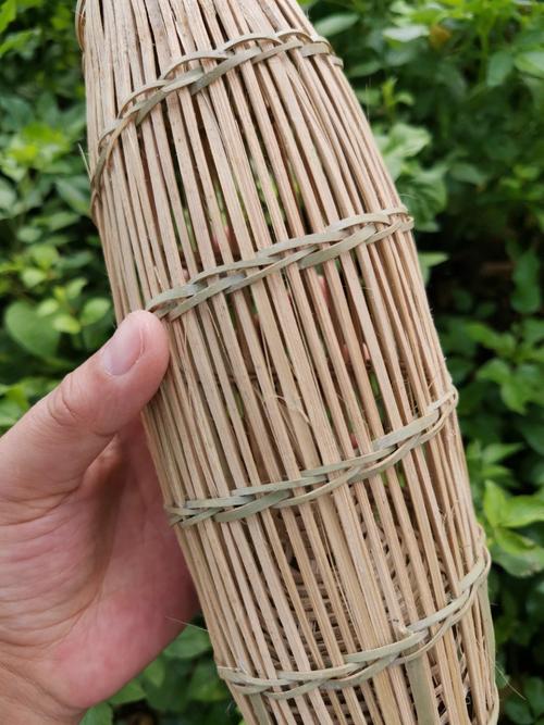 竹编制品竹编鱼笼民俗挂件摆件装饰品怀旧童年捕鱼捕泥鳅竹器花插