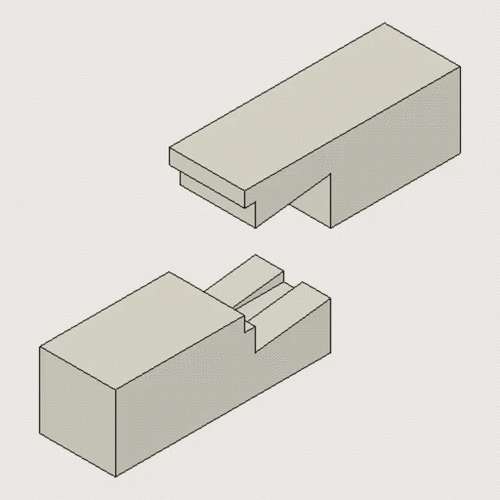 家具头条一份gif动画版的榫卯结构大全
