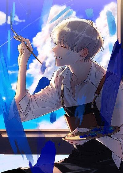 尽失眼眸 漫画 帅气 高清 模糊 男生 男头 酷拽 画师 壁纸 背景 动漫