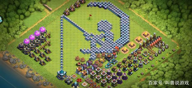 部落冲突"奇特"阵型,你喜欢摆各种阵吗?