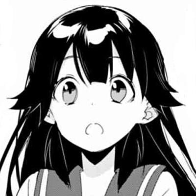 头像女生卡通动漫黑白霸气