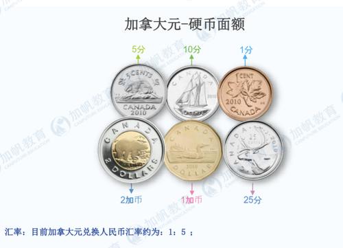 加拿大元介绍 canadian dollar - 加帆出国