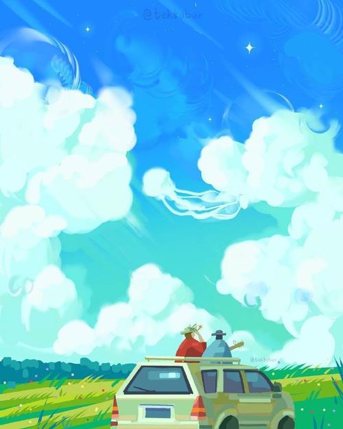 插画分享##风景