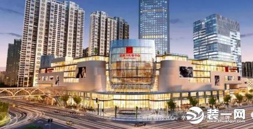 南昌王府井购物中心正式封顶 室内外效果图最新曝光