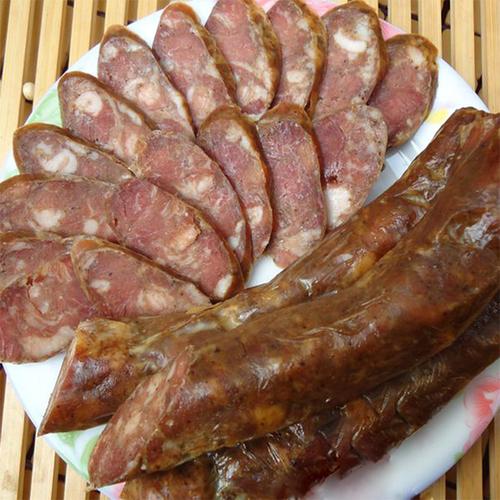 农家风干自制即食熟食 300g 莱芜香肠纯肉无淀粉山东腊肠腊肉南肠
