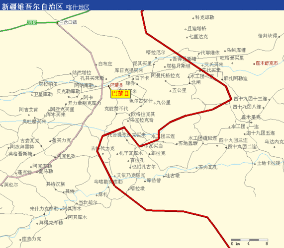 巴楚县