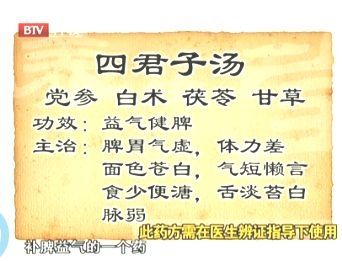 [转载]千古名方(11)四君子汤