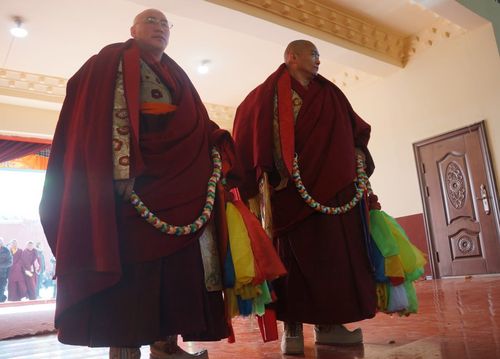 青海玉树结古寺第十八届世界和平萨迦祈愿大法会