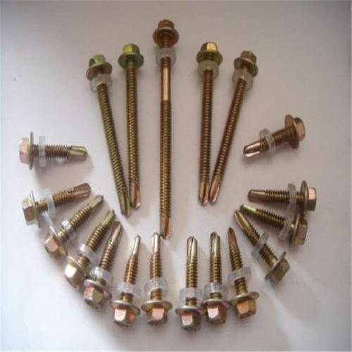 六角钻尾螺钉彩钢燕尾螺丝钉自攻自钻螺丝钻铁皮螺钉