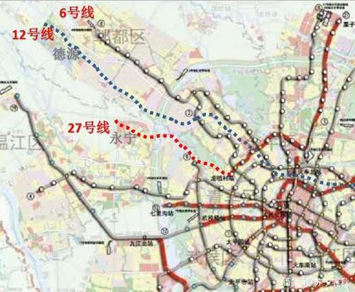 成都地铁12号线,一条重塑成都城市格局的地铁线路