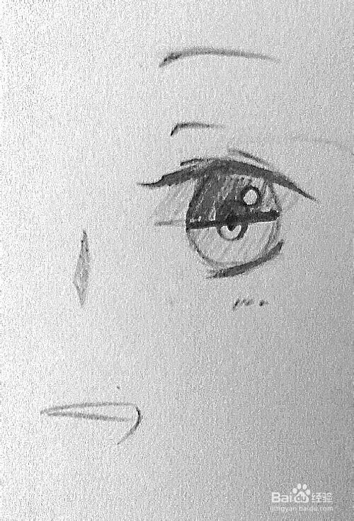 动漫人物眼睛画法【初学者适用】