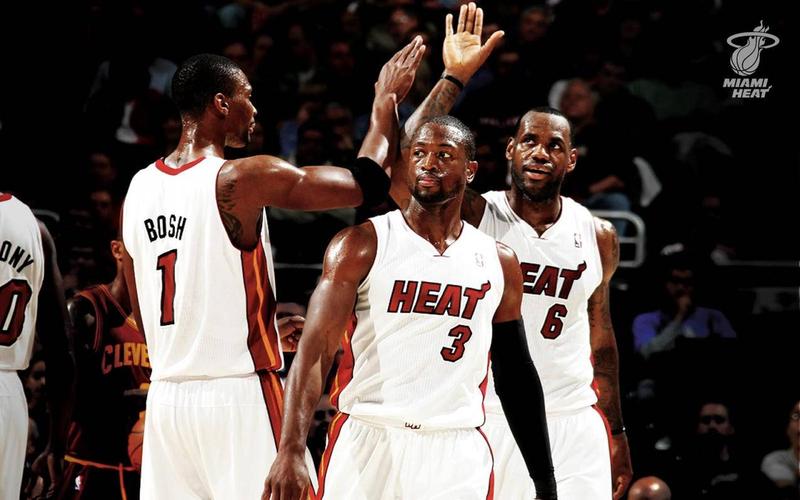 迈阿密热火队nba体育篮球高清壁纸
