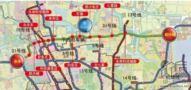 【严肃爆料】传说中的北京地铁31号线(北部联络线)真的离我们越来越近