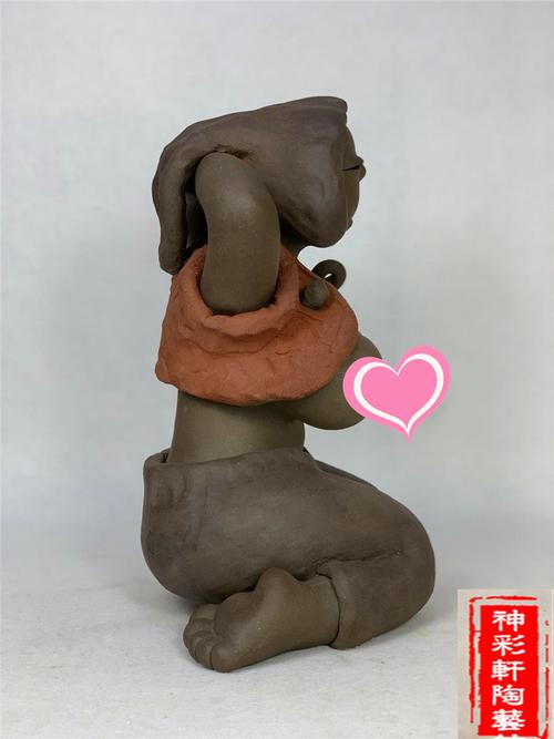 手工陶艺紫砂泥人陶土人物摆设性感陶瓷娃娃酒店泥人