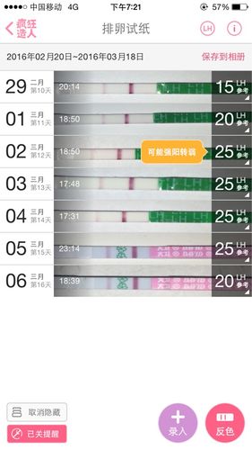20日月经,第10-16天排卵试纸.有排吗,一直好浅的颜色,哎