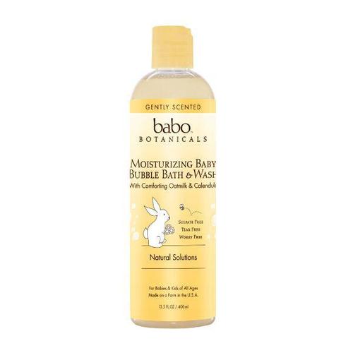 babo botanicals moisturizing baby bubble bath & wash