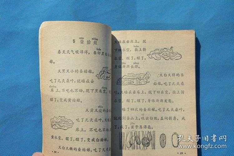 80后老课本六年制小学课本语文第四册库存未使用