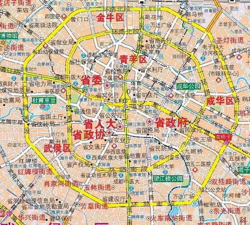 最新版《成都市六环地图》发行,你还不快去买一份?