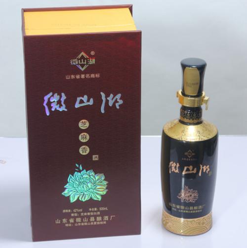 微山湖芝麻香酒42度500ml火热销售新品上市性价比高