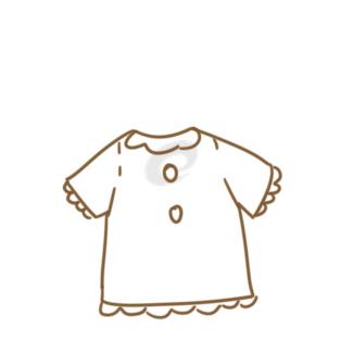 可爱的小衣服简笔画怎么画