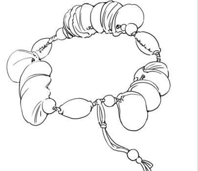 手链图片简笔画