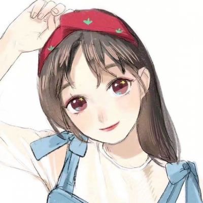 漫画qq头像女生短发女生头像小清新图片