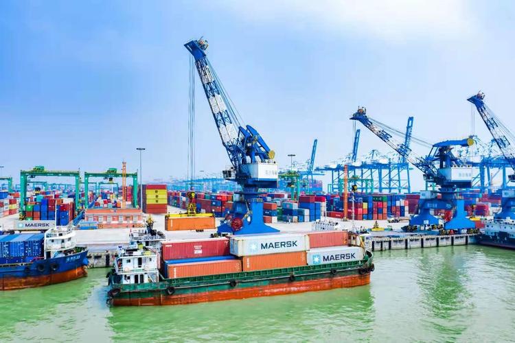 广州港集装箱码头.(来源:广州港集团)