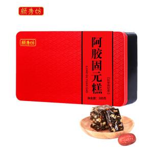 【颜秀坊】山东正品即食手工阿胶糕300g女士型阿胶固元膏