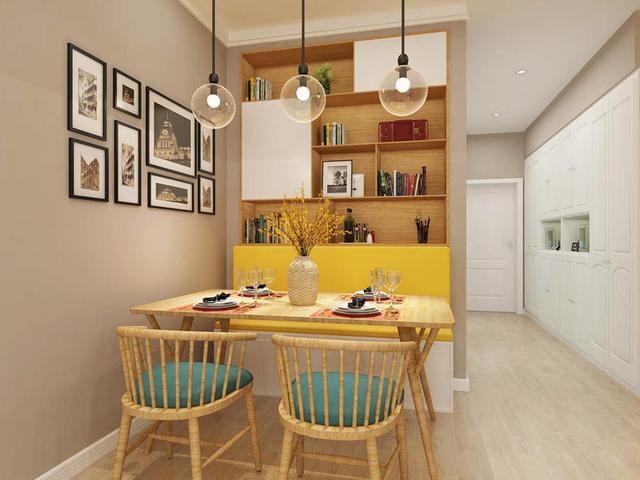 小户型餐厅果然还是与卡座更配,又美又实用,难怪越来越多人喜欢