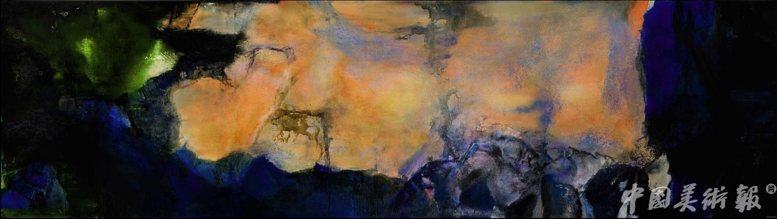 1亿港元!赵无极平生最大油画《1985年6月至10月》以