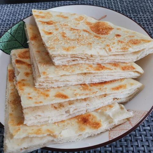 发面千层饼,暄软好吃