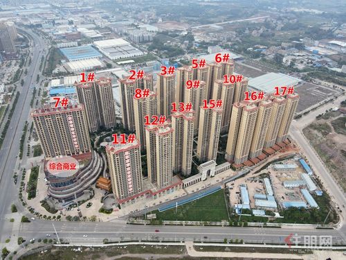 万昌·东方巴黎湖岸工程实景图