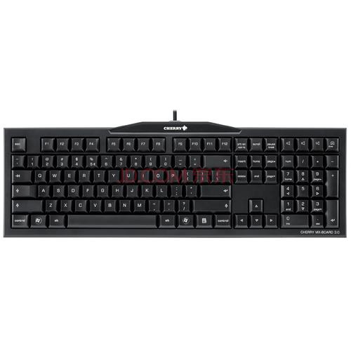 樱桃(cherry) mx-board 3.0 黑色黑轴 机械键盘