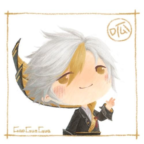 王者荣耀q版头像可爱到爆(狄仁杰)