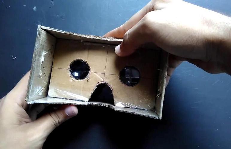 几毛钱成本自制手机vr眼镜简单diy好玩实用虚拟现实3d眼镜