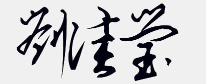 刘佳莹的艺术签名大全