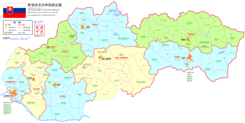 斯洛伐克地图-国家地图-相册-juliahu-互动世界-世界