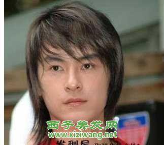 男生长发发型设计