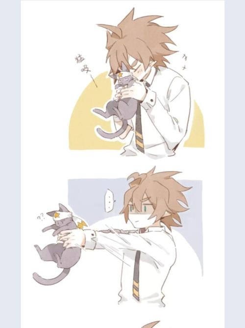 安迷修洗猫(雷狮)记_凹凸世界_凹凸世界雷安_素材