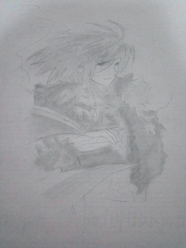 还有闺蜜画的斗罗大陆唐三男神