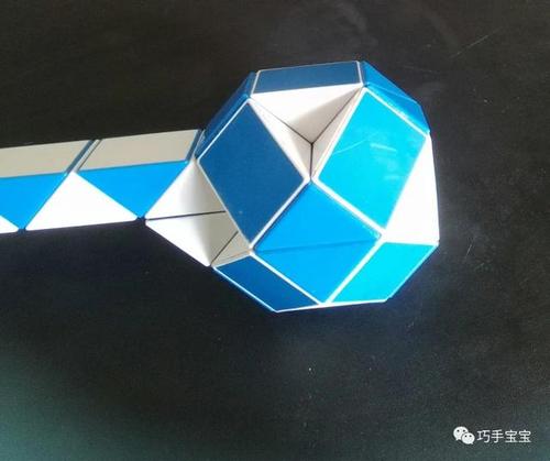 大于24段的魔尺,先做球的造型,再把剩下的做成不同形状变有了不同的