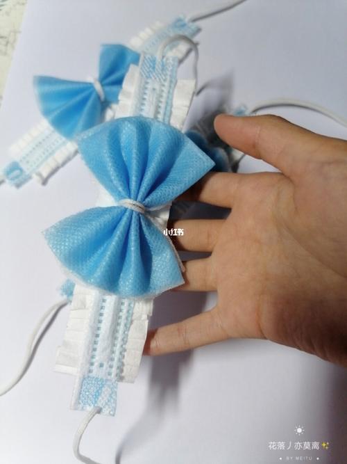 闺蜜手环 口罩制作_口罩_兴趣爱好_手工